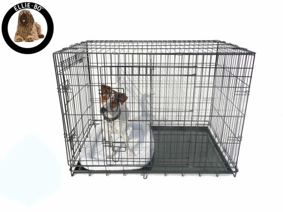Ellie-Bo Black Divider for 36 inch Large Dog Crate Cage - Image 2