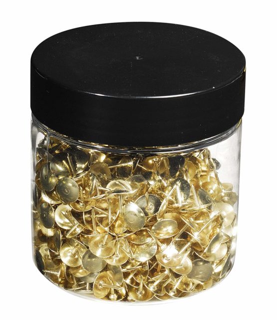 Exacompta Brass Drawing Pins, Pack of 750 - Image 2