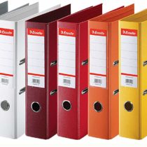 Esselte Ring Binders with Standard Spine, Pack of 10 Assorted Classic, 624177