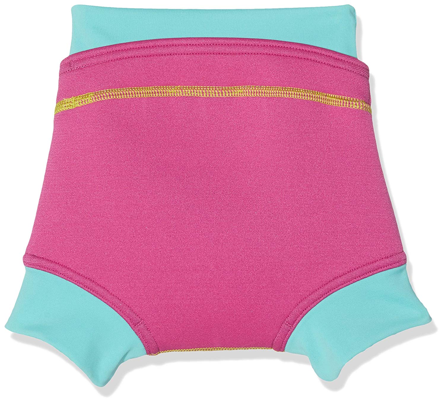 Speedo Girl's Swimnappy Cover - Vegas Pink/Bali Blue/Lime Punch, Size 6-9, 6-9 Months - Image 2