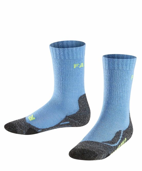 Falke Children's Tk2 Trekking Socks, Blue Note, Size 23 - 26 , 1 Pair