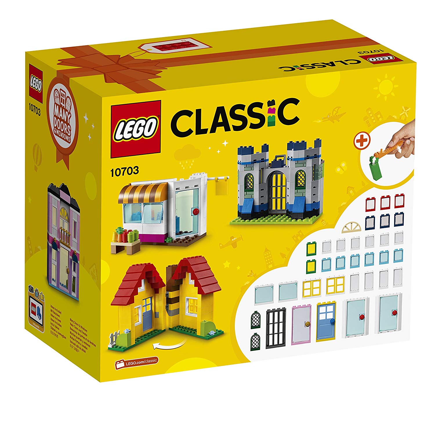 LEGO 10703 Classic Creative Builder Box Construction Set, Colourful ...