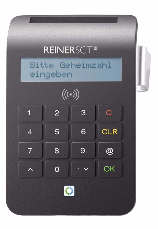 Reiner SCT cyberJack RFID komfort Chipkartenlesergerät (USB 2.0) schwarz