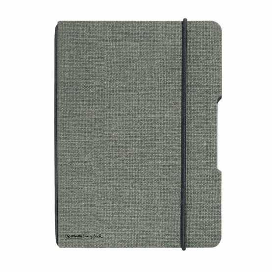 Herlitz A4 My Book Flex Canvas Cover Notebook - Black - Image 4