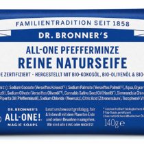Dr Bronner's Peppermint Pure-Castile Bar Soap 140 gr