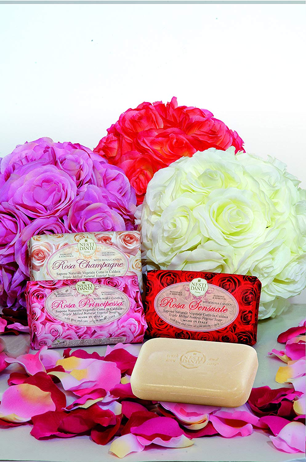 NESTI DANTE Le Rose, Champagne Soap 150 g, 150 g (Pack of 1) - Image 3