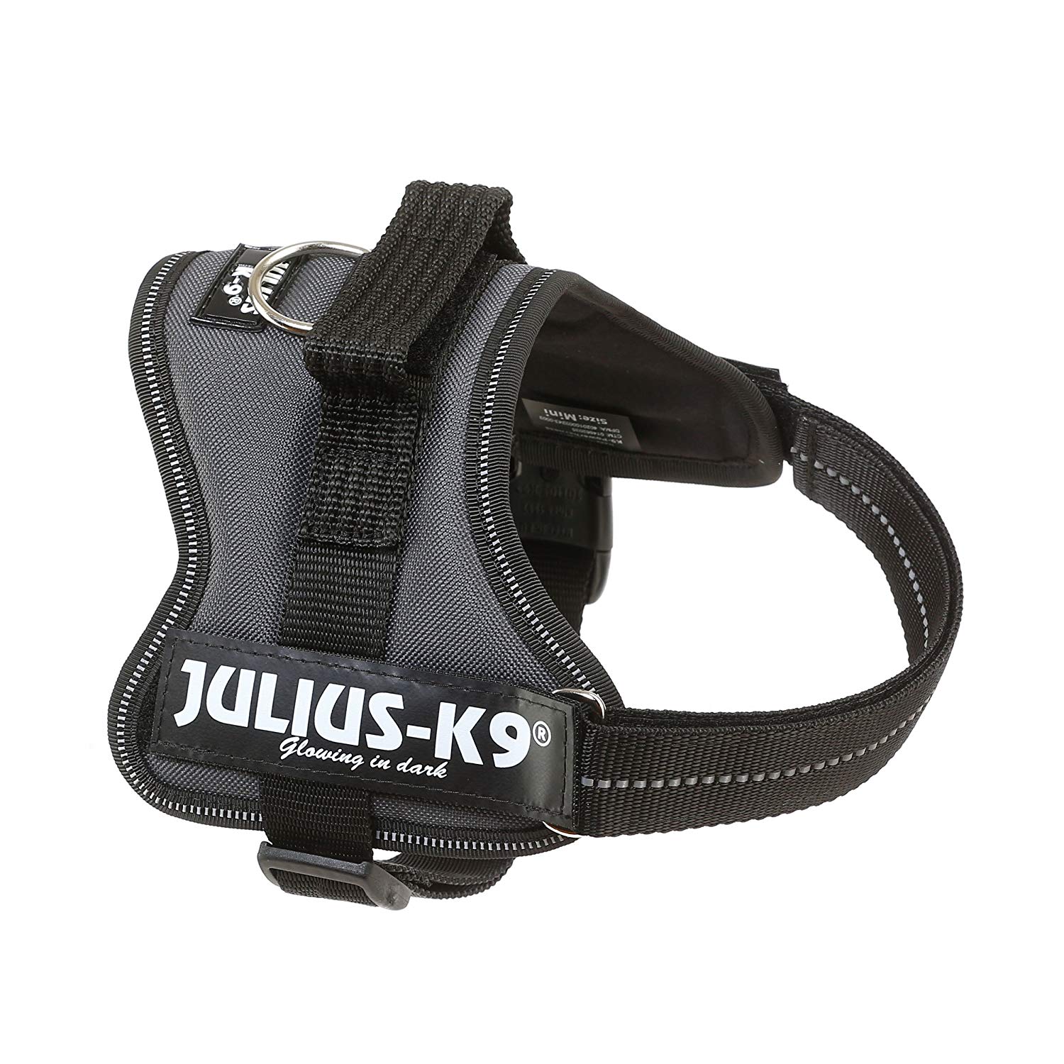 JULIUS-K9Powerharness, Size: S/Mini, Anthracite - Image 2