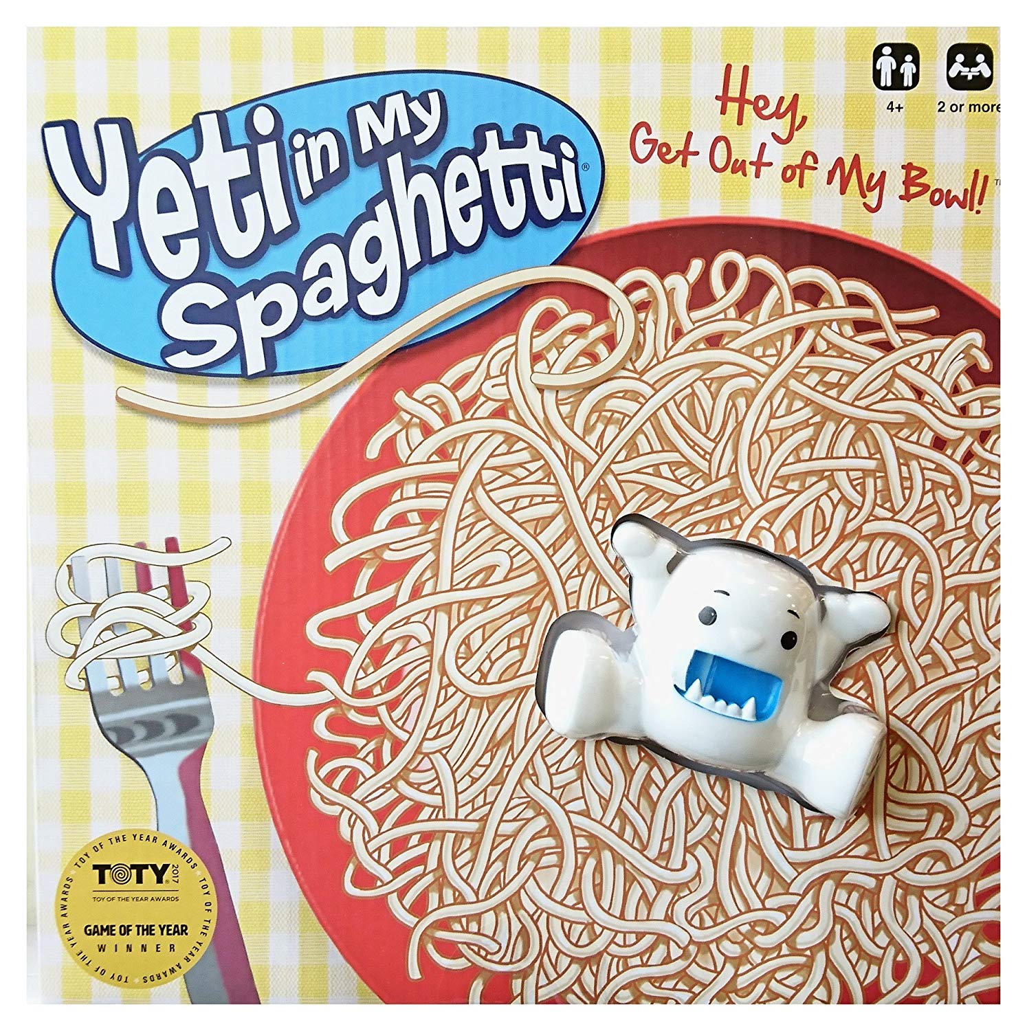 University Games Yeti in My Spaghetti Game, Multicolor