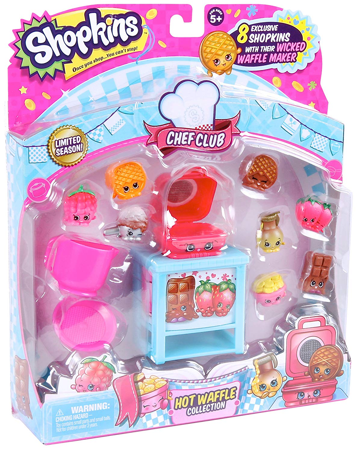 Shopkins Chef Club Hot Waffle Collection – BigaMart