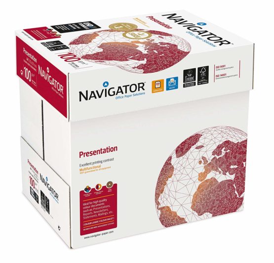 NAVIGATOR 100gsm A4 Presentation Paper - White,pack of 5 - Image 2