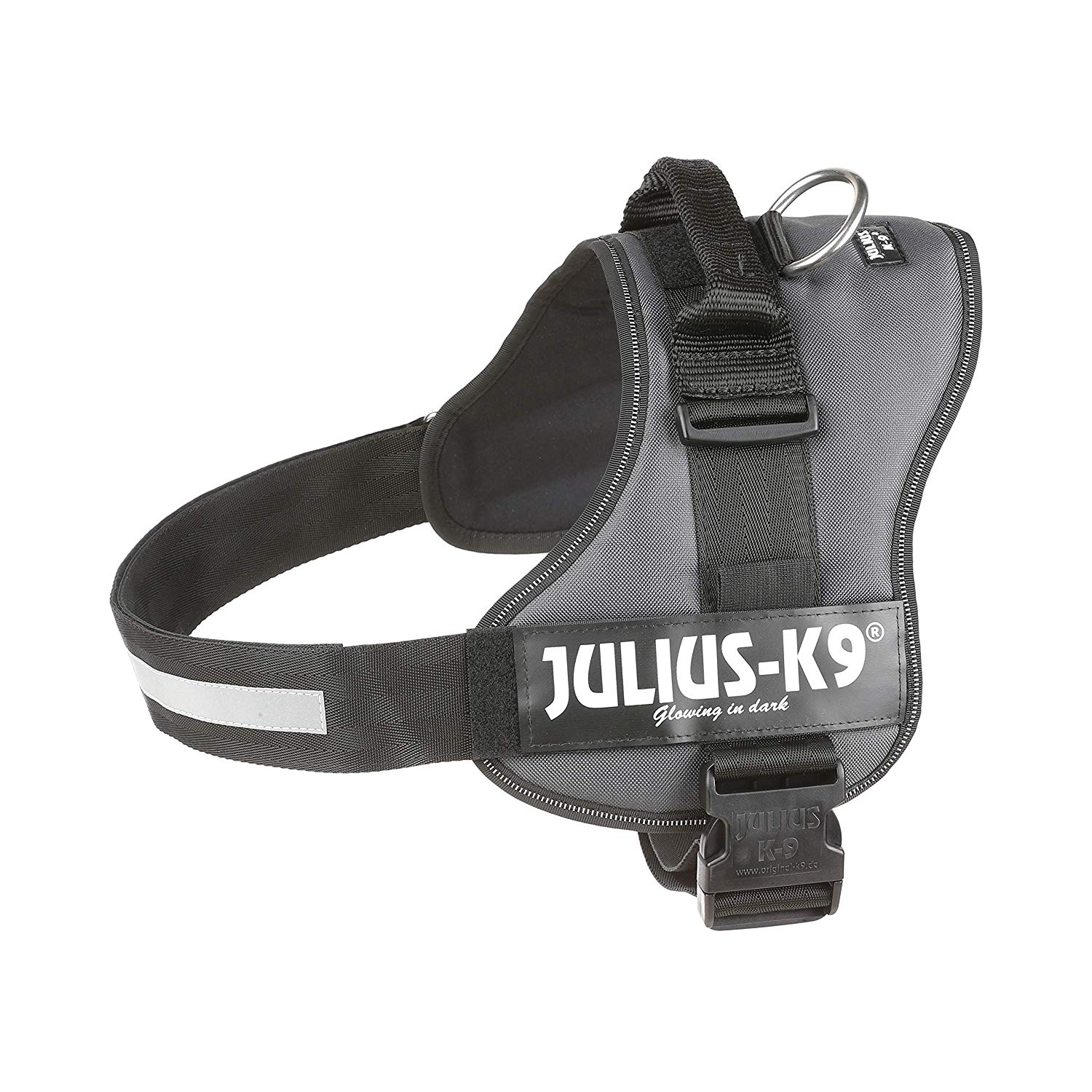 JULIUS-K9Powerharness, Size: 2XL/3, Anthracite - Image 2