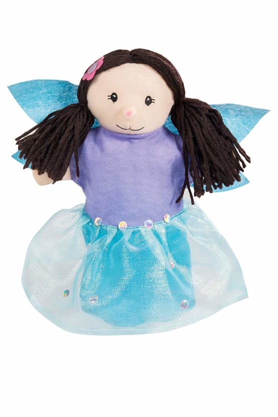 Roba 9713 Roba Hand Puppets Set, Plush Hand Puppets Pack of Children's Puppet Theatre and Puppets/Set Includes Fairy, Unicorn, Dragon and Knight Role Play – , Mehrfarbig - Image 3