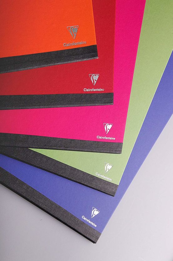 Clairefontaine Art Folder, 24x32cm, Elastic Straps - Cherry Red - Image 4