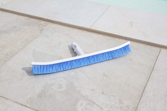 Steinbach removing leaves from swimming pools Pool Brush Long White 45 CM - Image 2
