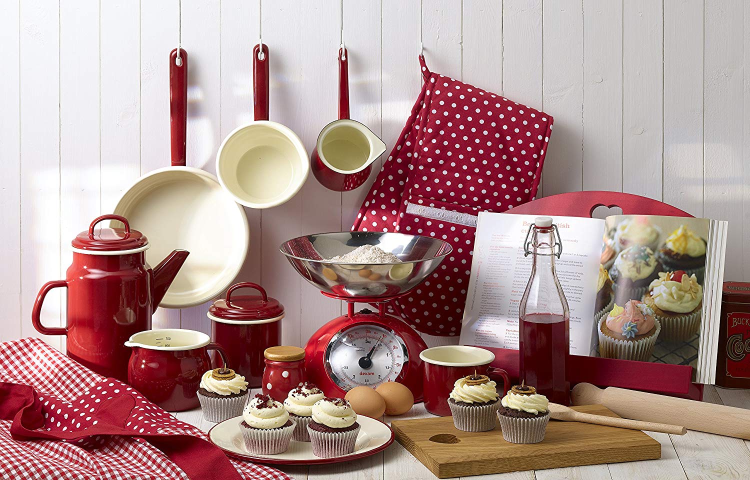 Scales Mechanical Red with S S 2L Bowl - Image 3
