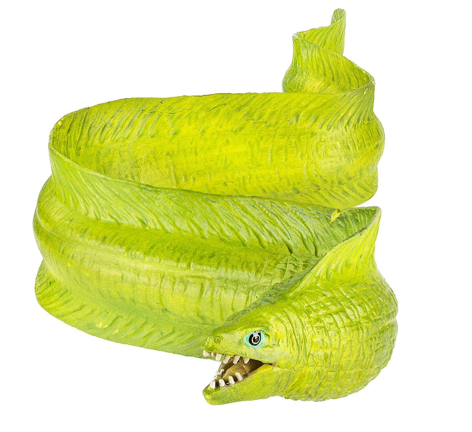 Toob Moray Eel, Green, 9 inches long and 4 inches wide - Image 3