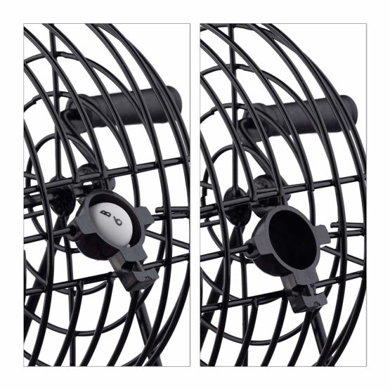 Relaxdays Bingo Game with Metal Cage, HxWxD: 20 x 17.5 x 21.5 cm, Bingo Tickets, Loose Balls, Chips, Game Boards, Black - Image 3