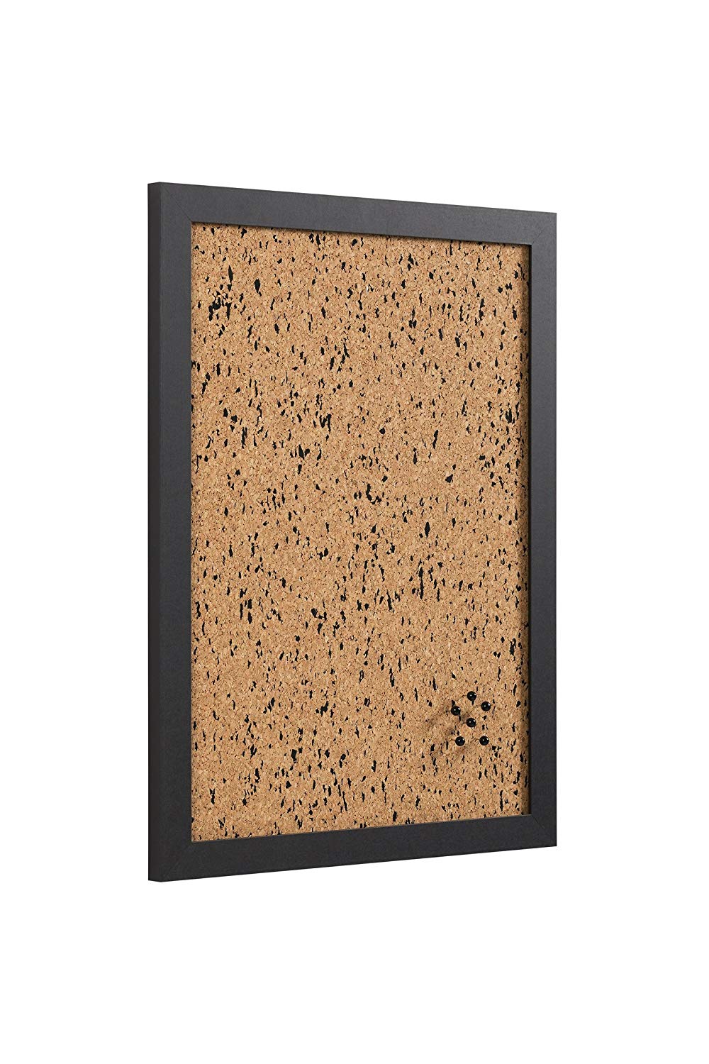 Bi-Office, Notice Board B&W, Cork with Black EVA inclusions, Black MDF Frame, 60x45cm, 60 x 45 cm - Image 4