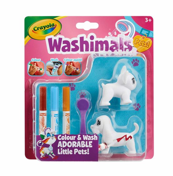 Crayola Washimal Pets, Blister Pack - Dogs