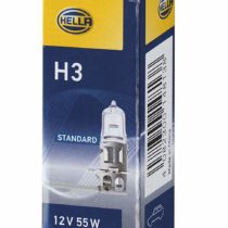 HELLA 8GH 002 090-133 Bulb - H3 - Standard - 12V - 55W - Socket Type: PK22S - Box - Quantity: 1