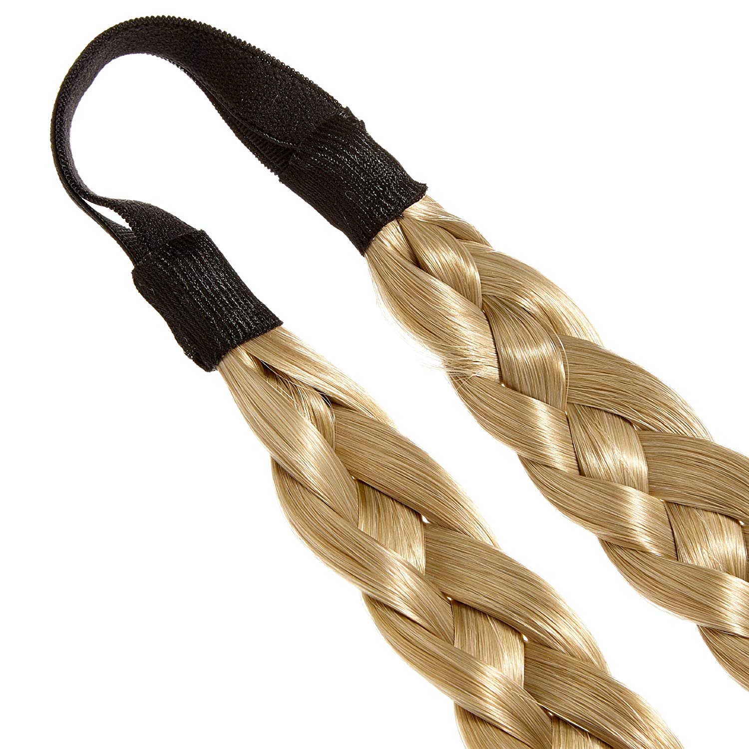 Love Hair Extensions Double Braid Band, Colour M9B22 Beige Blonde/Beach Blonde - Image 2
