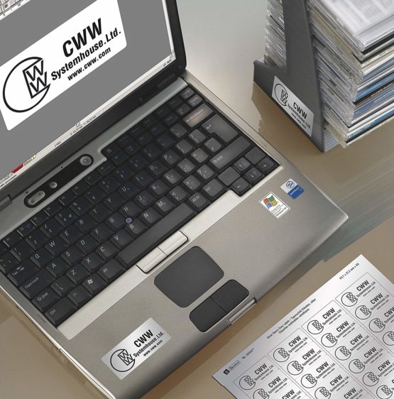 Avery L6012-20 Labels 96 x 50.8 mm Silver - Image 3