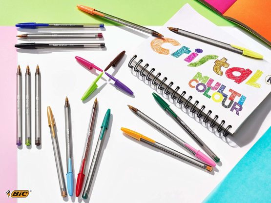 BIC Crystal Multicoloured 926381 Ballpoint Pens non-retractable Classic Colours - Image 4