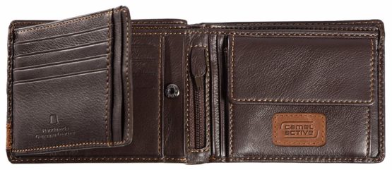 camel active California Wallet - 12.5X2X9.5, Brown - Image 3