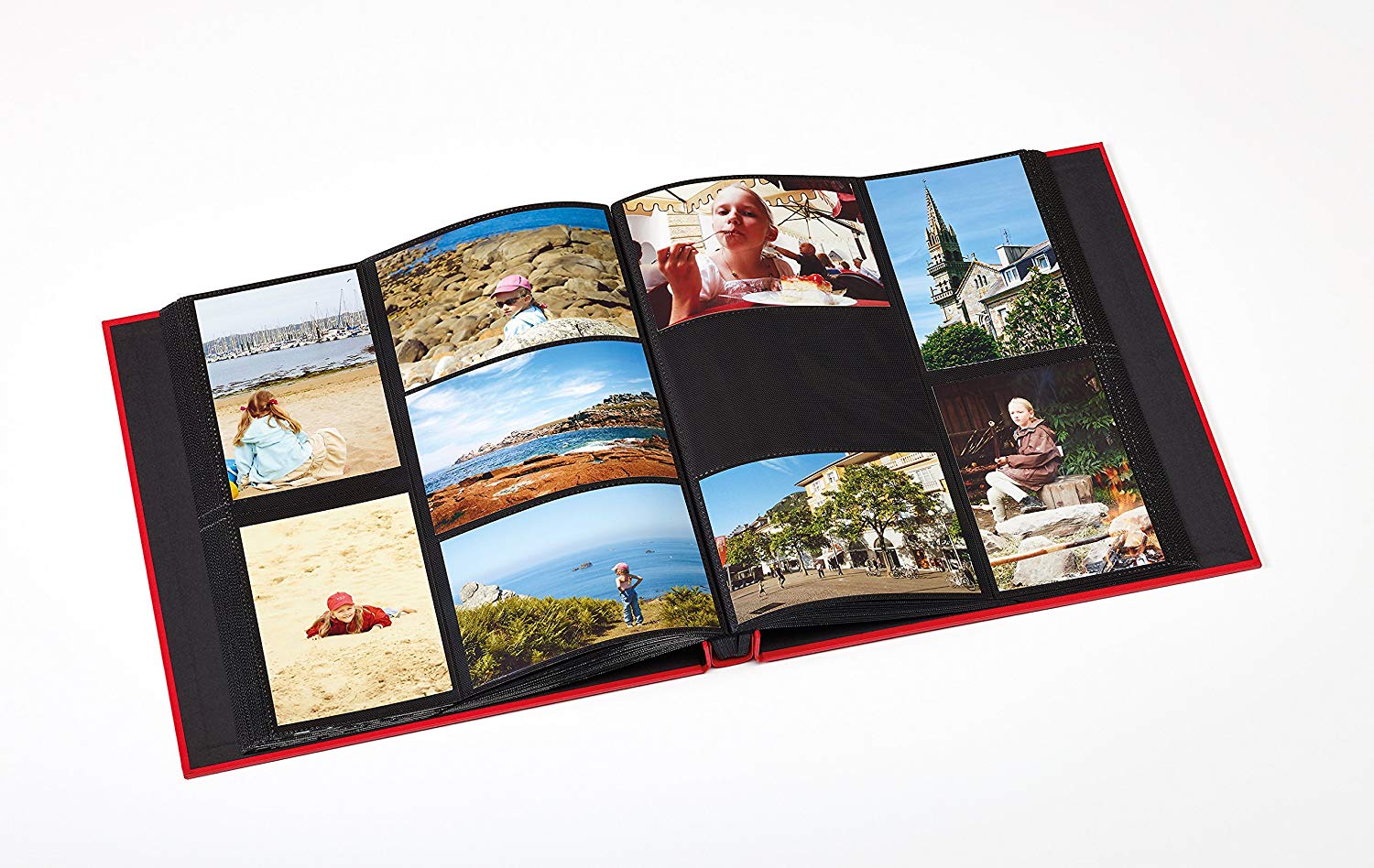 walther Design Photo Album Cream 400 Photos 10x15 cm Stock Album with Cover Punching, Fun EA-110-H, 31 x 33 cm - Image 2