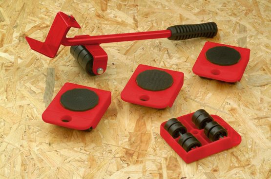 Meister Furniture Moving Roller Set 419900, 5 Pieces - Image 3