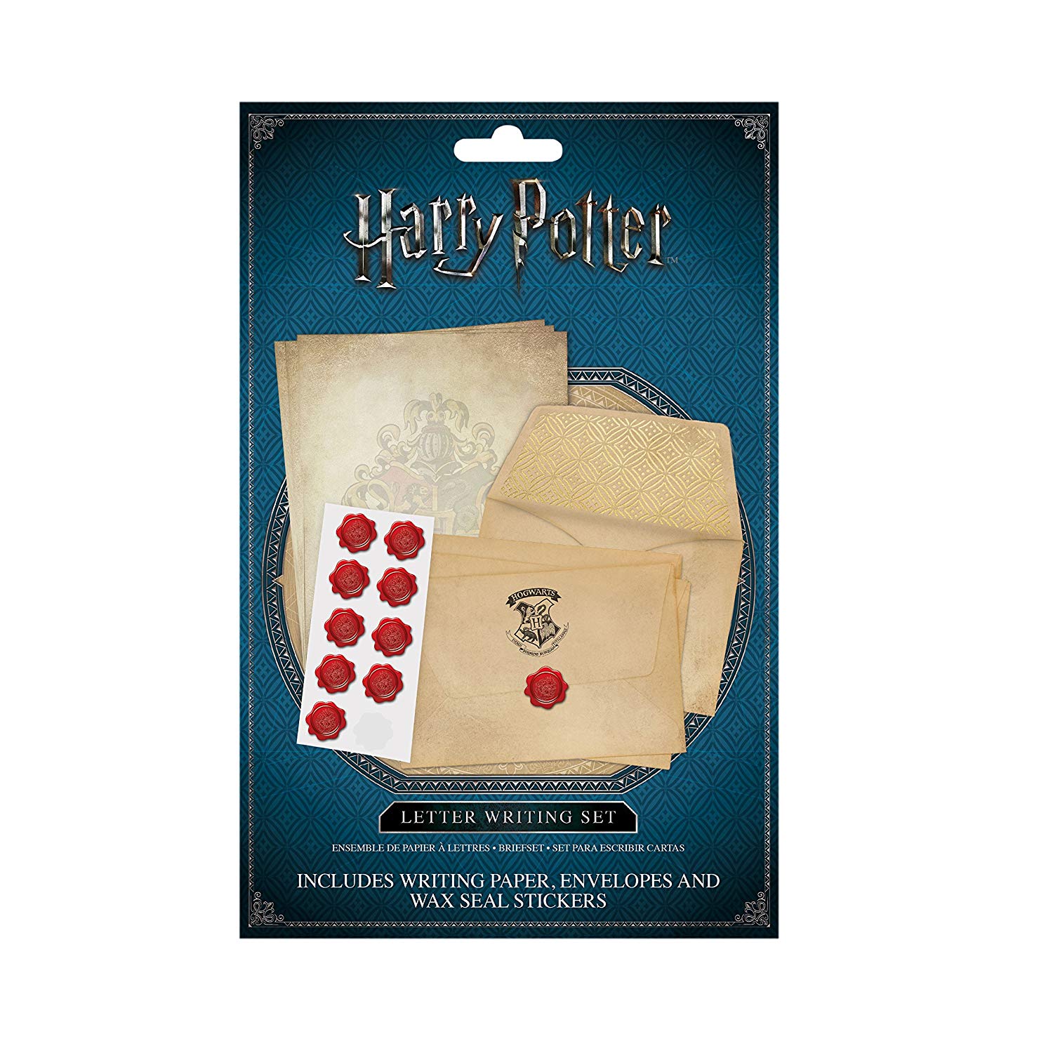 Hogwarts Acceptance Letter Writing Stationery Set, Officially Licensed Harry Potter Merchandise & Desk Accessories - Image 2