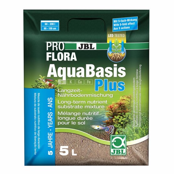 JBL AquaBasis plus 5 l, Long-lasting nutrient substrate for freshwater aquariums - Image 2