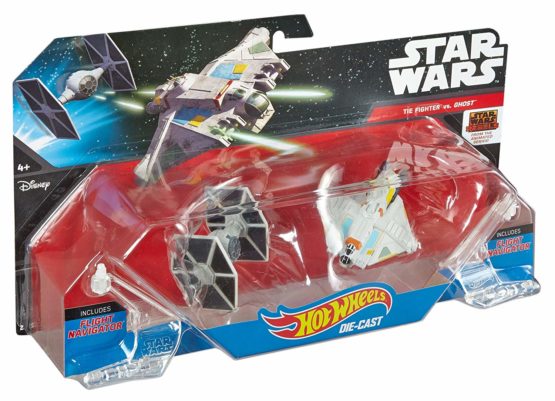 Hot Wheels Star Wars Starships Rebels Ghost vs. TIE Fighter 2-Pack - Image 4