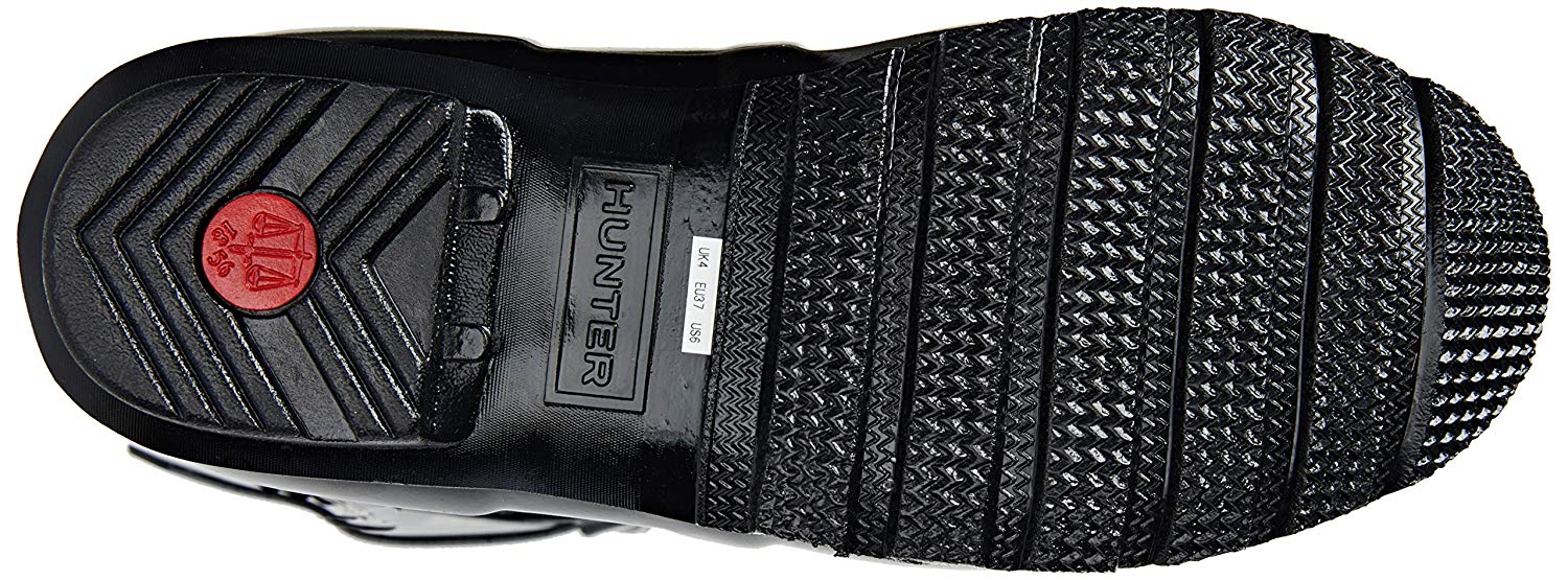 Hunter Original Short Gloss, Women Rain Boots, Black (Black), 8 UK (42 EU), Black Original Short Gloss Wfs1000rgl - Image 4