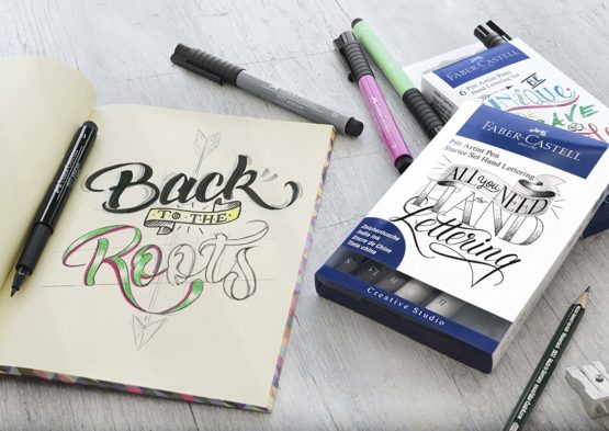Faber-Castell "Be Bold, Be Italic" Hand-Lettering Pens (Pack of 6) - Image 4