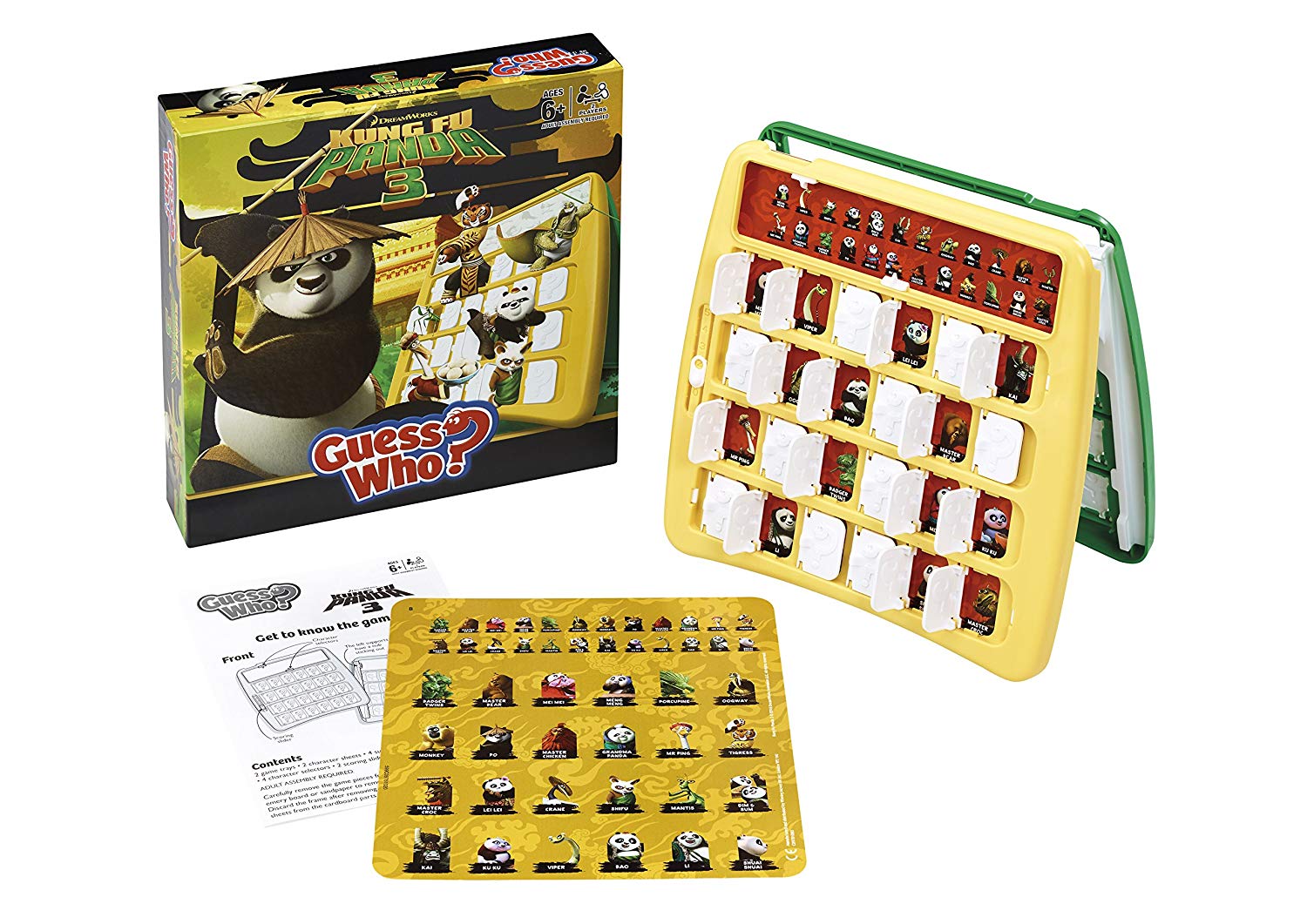 Winning Moves Kung Fu Panda Guess Who? Board Game – BigaMart