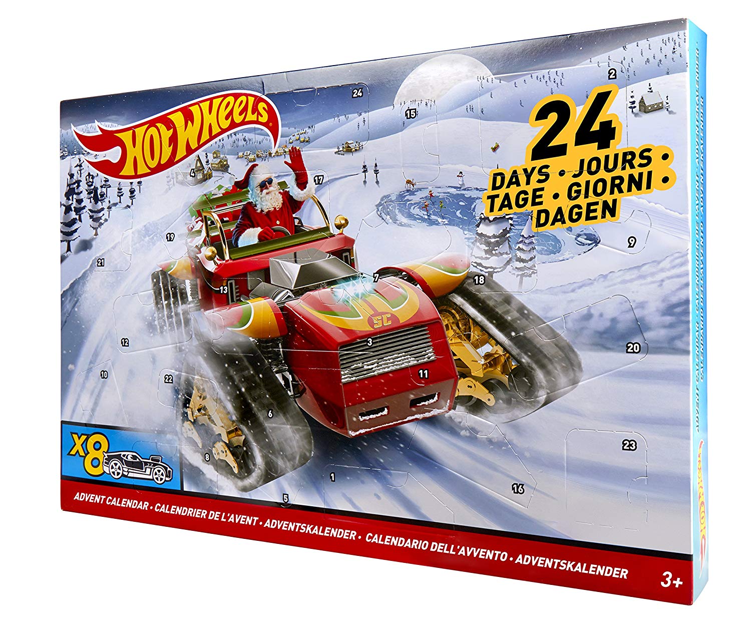 Hot Wheels DXH60 Advent Calendar 2017 - Image 2