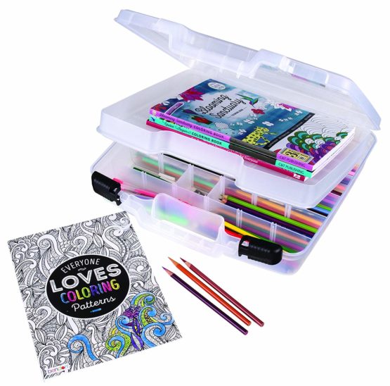 ArtBin Quick View Divided Deep Base with Lift Carrying Case, Translucent Clear - Image 3