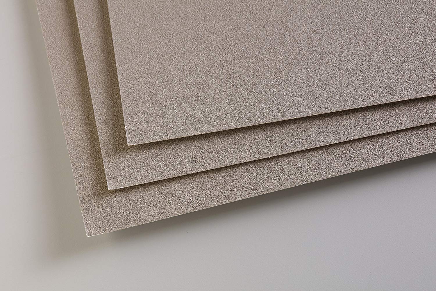 Clairefontaine, Ref 96019C, Pastelmat Card Sheets (Pack of 5 Sheets), 360gsm Card, 50 x 70cm, Dark Grey Colour