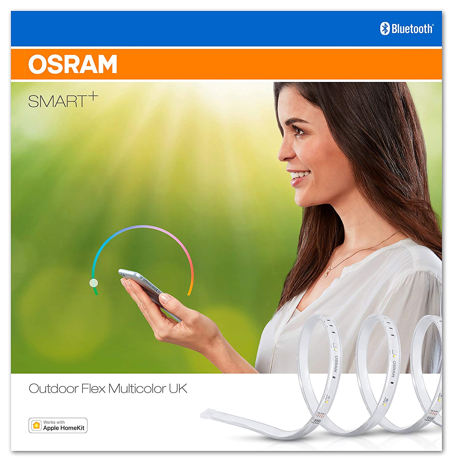 OSRAM SMART+ LED Stripe, Bluetooth LED Strip, dimmable, warm white to ...