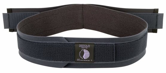 Serola Maternity & Pregnancy Support Belt, Comfortable Pelvic, Waist , Back and Abdomen Support, Belly Brand Brace for Sports and Leisure , Blue Colour, Medium (34 to 40 Inc Hip)