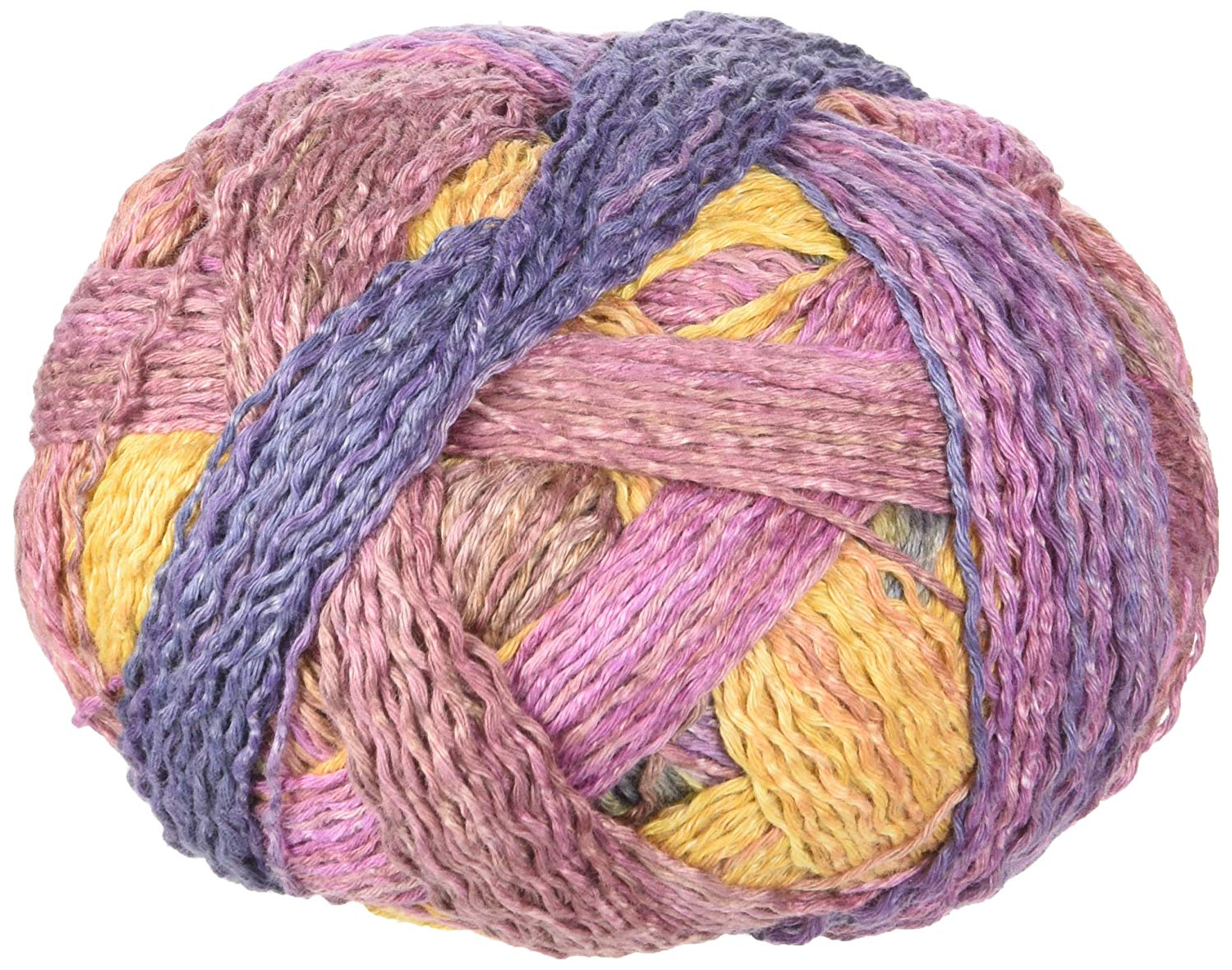 Schoppel-Wolle Zauberball Cotton 2370 - Terrain, Brown/Pink, 100 g