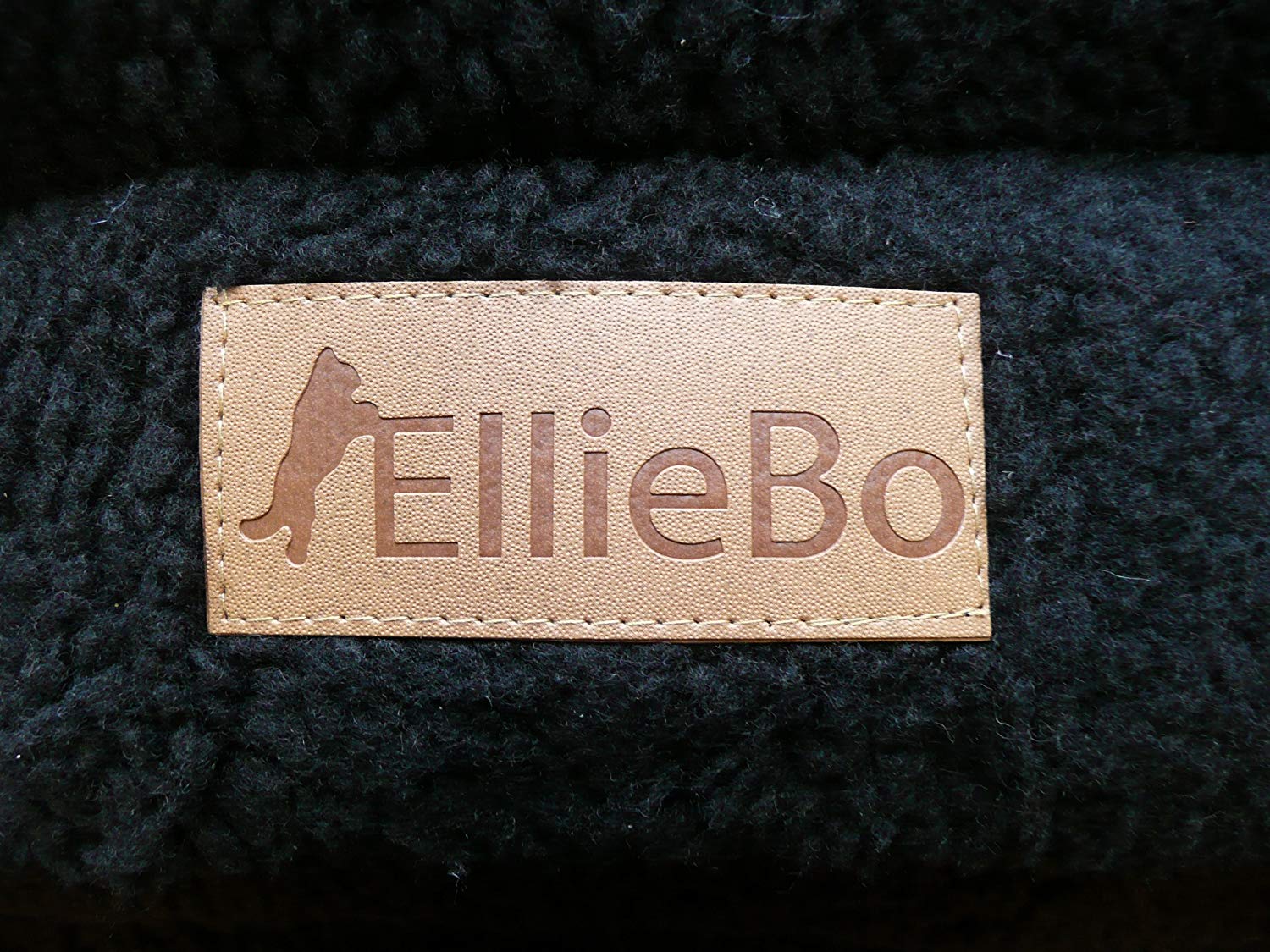 Ellie-Bo Large Black Sherpa Fleece Mat for 36-inch Dog Cage, 87 x 57 x 3 cm (L x W x H) - Image 3