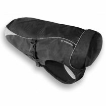 Kurgo North Country Dog Coat, Dog Winter Coat, Waterproof Dog Jacket, Fleece Lining Dog Coat - Black, Medium (M)
