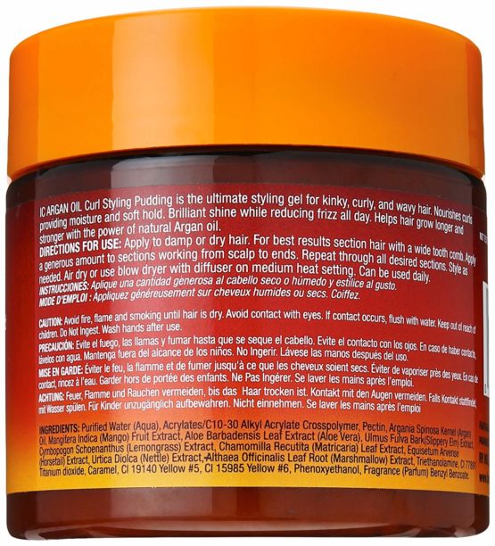 Fantasia Argan Oil Pudding Curl Style 454g Jar - Image 2