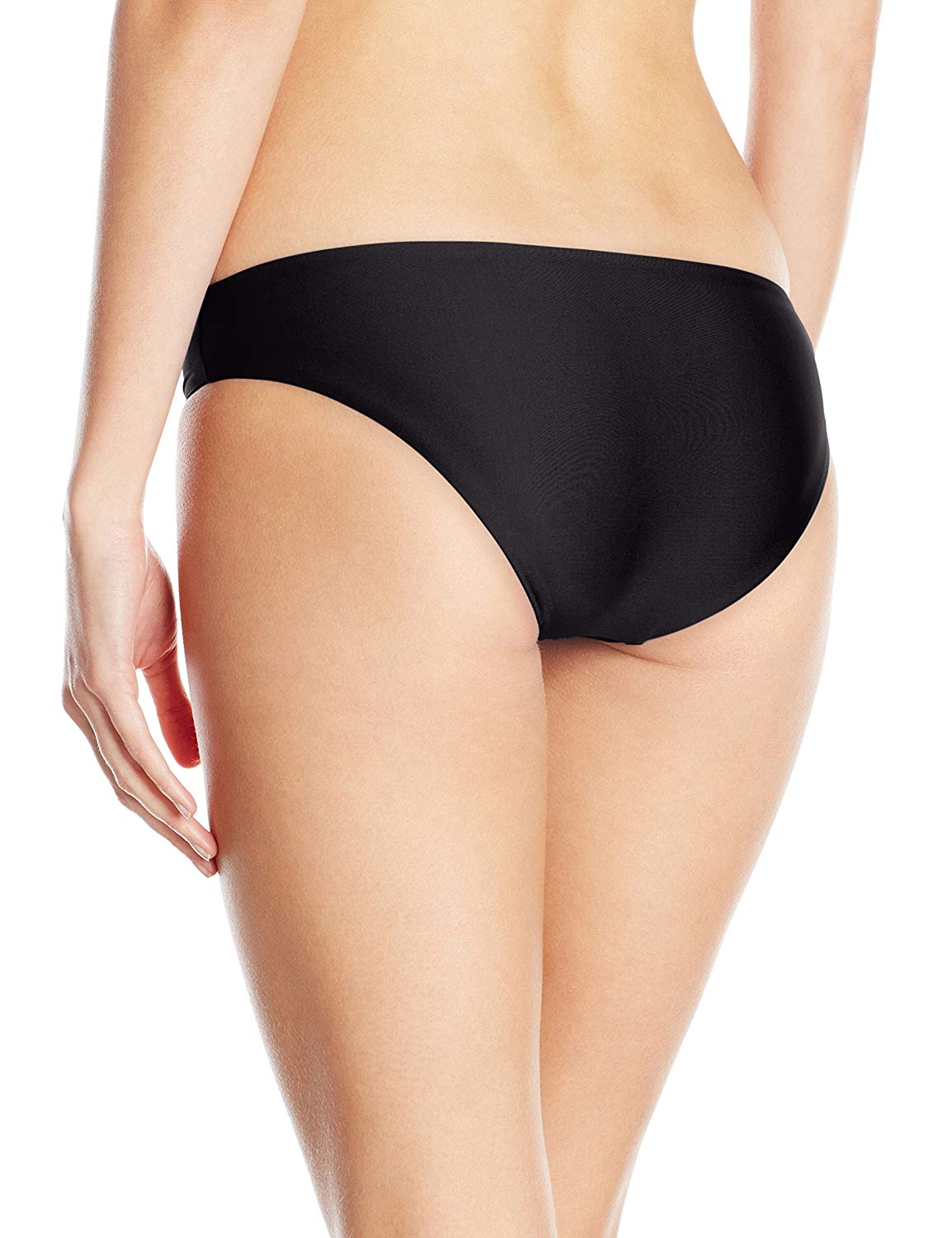 Splendid Women's Hamptons Solid Rev Retro Bikini Bottoms, Black, 12 UK(Manufacturer Size:Medium) (38 EU) (40 FR) - Image 2