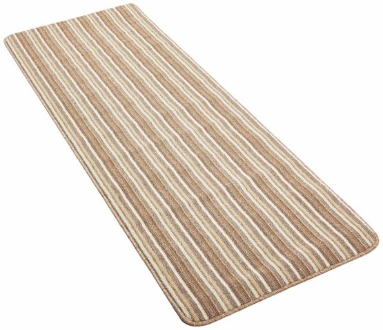 Dandy by William Armes, Ios Stripe Indoor Washable Runner, Cream, 180 x 67 - Image 2