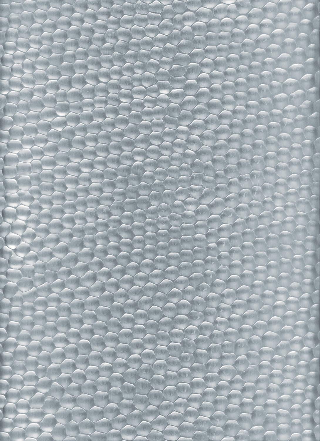 Textured Sheet Hammered, 470777, Plain Aluminium, 200 x 1000 x 0.5 mm