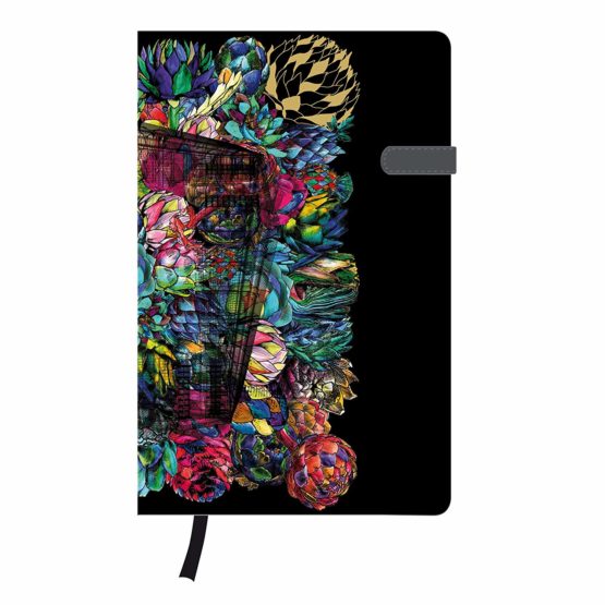 Herlitz A5 My Book Lady Fiona Design Hardcover Notebook with Magnetic Closure and Pen Loop