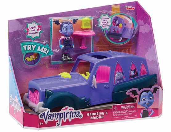 Vampirina JPL78015 JP Hauntley's Mobile Figure and Vehicle, Multicolour